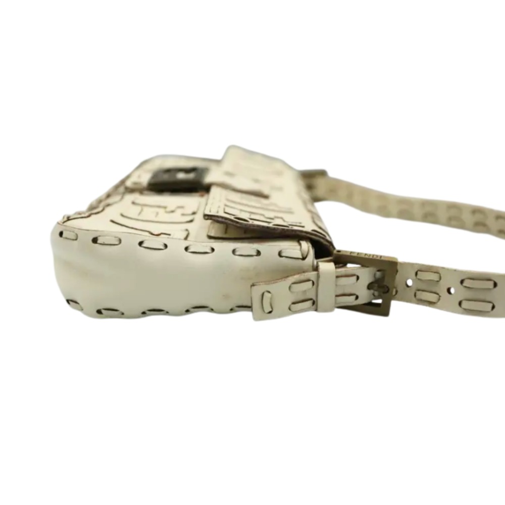 Fendi Raised Leather FF Zucca Baguette - Picture 5 of 10